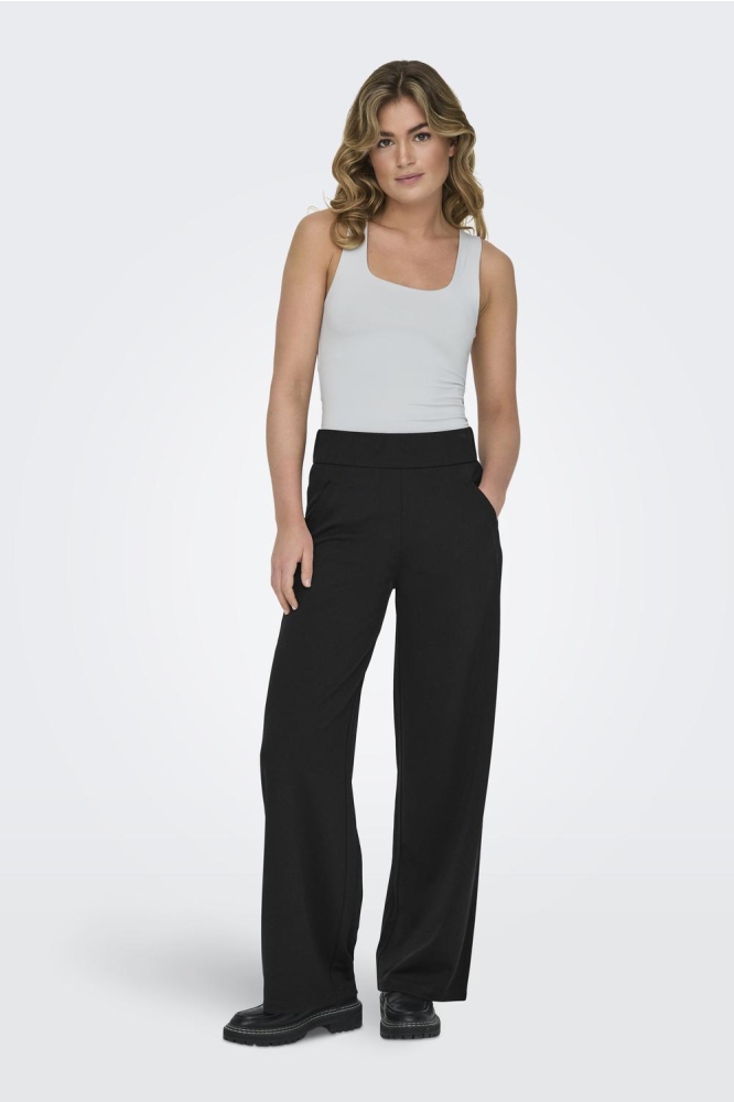 JDYLOUISVILLE CATIA WIDE PANT JRS N 15221238 Black